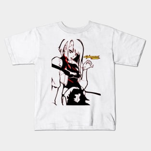 Lucy Cyberpunk Kids T-Shirt